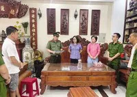 Công an tỉnh Phú Thọ đọc lệnh khởi tố bắt một số đối tượng trong vụ lừa đảo tiền ảo