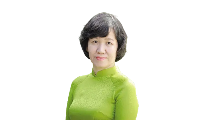 Bà Nguyễn Thị Mai Hạnh, Trưởng ban Hệ thống tài khoản quốc gia (Cục Thống kê, Bộ Tài chính) 