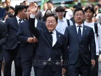 Tân Tổng thống Hàn Quốc Lee Jae-myung. Ảnh: Yonhap/TTXVN