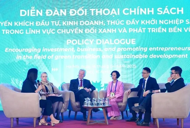 Phiên thảo luận: Hợp tác thúc đẩy khởi nghiệp sáng tạo chuyển đổi xanh và phát triển bền vững