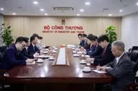 Thứ trưởng Bộ Công Thương Nguyễn Hoàng Long làm việc với Tập đoàn Doosan Enerbility, sáng 2/2/2026.