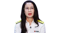 Bà Nguyễn Thị Lan Anh, Vụ trưởng Vụ Quản lý thuế doanh nghiệp nhỏ và vừa và hộ kinh doanh, cá nhân (Tổng cục Thuế).