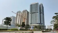 Tây Hồ Tây đang là khu vực “hot” với các dự án nhà ở, văn phòng, bán lẻ...Ảnh: Bình Minh.