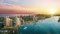 Tòa tháp cuối cùng của quần thể Sun Symphony Residence chính thức ra mắt, nâng tầm diện mạo đô thị bên dòng Hàn Giang. Ảnh: Sun Property.