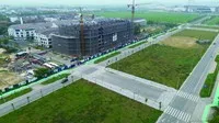 Đô thị mới An Vân Dương có nhiều dự án nhà ở mới được triển khai xây dựng. Ảnh: Ngọc Tân.