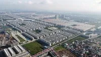 Các đại đô thị quy mô hàng ngàn héc-ta xuất hiện ngày càng nhiều. Ảnh: Dũng Minh.