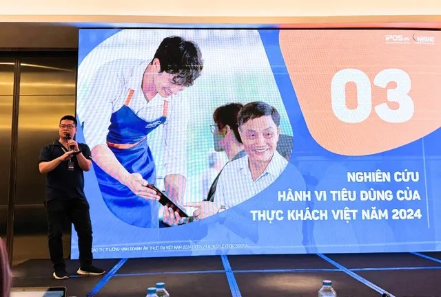 Ông Nguyễn Thái Dương, đại diện iPOS.vn chia sẻ về dự báo tiềm năng kinh doanh và xu hướng ẩm thực tại Việt Nam năm 2025.