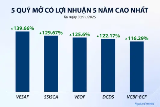 Đầu tư quỹ mở dài hạn có thể mang lại lợi nhuận tích cực