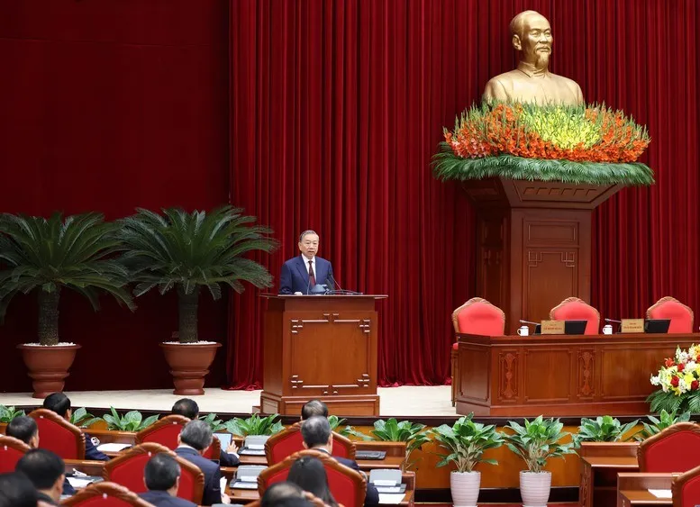 Ngày 25/3, Hội nghị lần thứ hai Ban Chấp hành Trung ương Đảng khóa XIV bước sang ngày làm việc thứ ba và bế mạc Hội nghị.