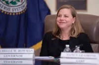 Thống đốc Cục Dự trữ Liên bang Mỹ (Fed) Michelle Bowman. Ảnh: AFP