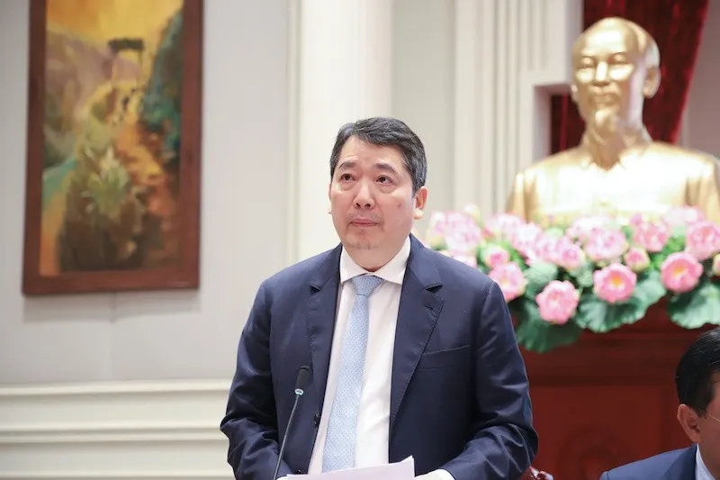 Thứ trưởng Bộ Tài chính Cao Anh Tuấn giới thiệu nội dung của Luật - Ảnh: TT.
