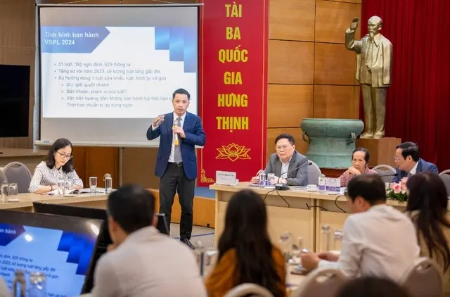 Báo cáo Dòng chảy pháp luật kinh doanh năm 2024 vừa được VCCI công bố sáng 22/4/2025.