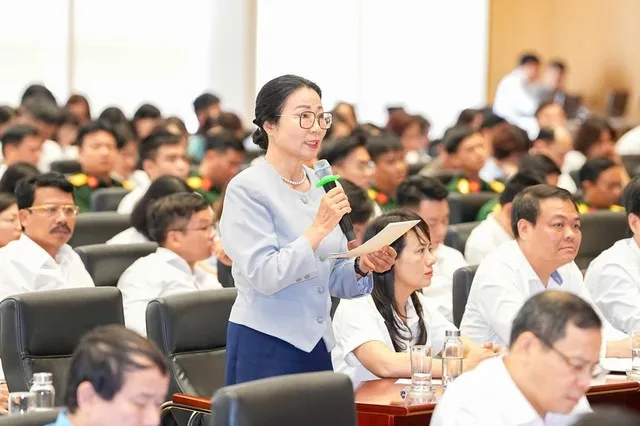 Cử tri ngành Nội vụ phát biểu ý kiến