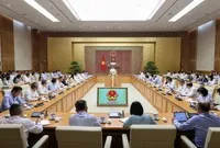 Thủ tướng Chính phủ Lê Minh Hưng chủ trì cuộc làm việc với Bộ Ngoại giao.