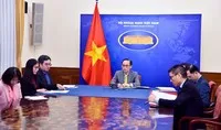 Quang cảnh buổi điện đàm.