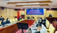 Toàn cảnh buổi họp báo.