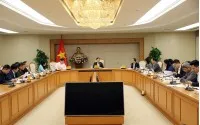 Phó Thủ tướng Trần Hồng Hà chủ trì cuộc họp. Ảnh: VGP.
