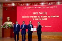 Ông Nguyễn Ngọc Tuấn nhận quyết định điều động, bổ nhiệm Phó Trưởng Ban Chính sách, chiến lược Trung ương