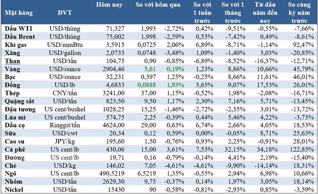 Tin thị trường hàng hoá ngày 13/2: Dầu giảm mạnh, cà phê Robusta lập kỷ lục mới  ảnh 1