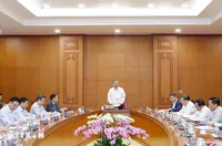 Tổng Bí thư yêu cầu Bộ Công thương khẩn trương rà soát và báo cáo Bộ Chính trị, Ban Chấp hành Trung ương Đảng những vấn đề còn tồn tại trong quan hệ kinh tế - thương mại giữa nước ta và đối tác quan trọng và đề xuất giải pháp khắc phục.