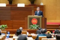 Đồng chí Đoàn Minh Huấn, Ủy viên Bộ Chính trị, Giám đốc Học viện Chính trị quốc gia Hồ Chí Minh. Ảnh: QH.