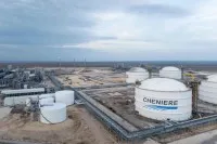 Nhà máy LNG của công ty khí đốt Cheniere Energy tại bang Texas, Mỹ. Ảnh: AFP