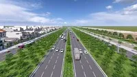 Phối cảnh tuyến đường liên phường Thới An - Thạnh Xuân