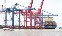 Phí hạ tầng cảng biển tạm thời vẫn áp dụng tại khu vực TP.HCM cũ chưa áp dụng ở Bình Dương (cũ) và Bà Rịa - Vũng Tàu (cũ). Ảnh: Lê Anh