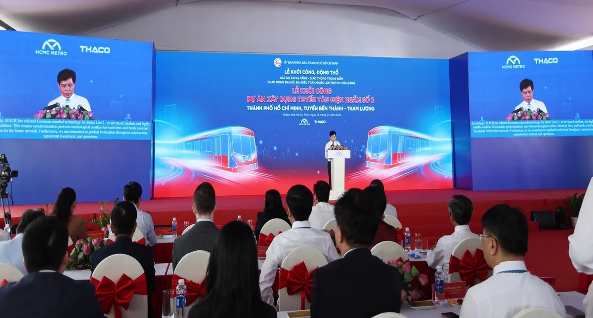 Tại buổi lễ, ông Phan Công Bằng - Trưởng Ban Quản lý Đường sắt đô thị TPHCM phát biểu: “TPHCM xác định xây dựng một mạng lưới metro liên thông, đồng bộ, trong đó các tuyến hội tụ tại trung tâm và lan tỏa ra các hướng phát triển của thành phố. Metro số 2 được định vị là trục xuyên tâm quan trọng, kết nối trung tâm với khu vực Tây Bắc, góp phần tổ chức lại không gian đô thị và phát triển giao thông công cộng bền vững”.
