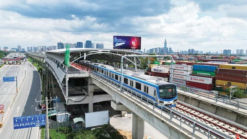 Metro số 1 Bến Thành-Suối Tiên.