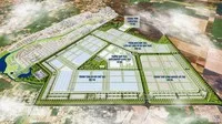 Phối cảnh Khu công nghiệp chuyên ngành cơ khí tại Bình Dương