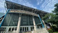 Nhà tập luyện thể thao Phú Thọ, nơi vừa xảy ra tai nạn lao động khiến một công nhân tử vong