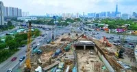 Nút giao An Phú do Ban Quản lý dự án đầu tư xây dựng các công trình giao thông TP.HCM cũ làm chủ đầu tư - Ảnh: Lê Toàn