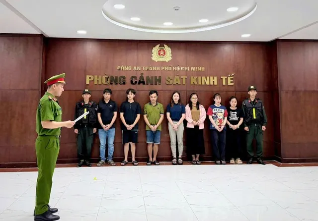 Các đối tượng bị khởi tố