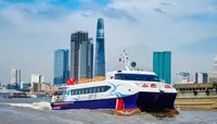 Tàu cao tốc chở khách tuyến Vũng Tàu - TP.HCM (Ảnh: Lê Toàn)