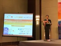 Ông Nguyễn Hữu Nghĩa, Phó Trưởng ban Ban Kinh tế Trung ương phát biểu tại Hội thảo