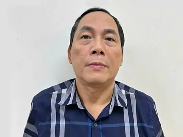 Bị can Hoàng Quốc Hùng, Cựu Giám đốc Trung tâm Lý lịch tư pháp quốc gia, Bộ Tư pháp. Ảnh: Bộ Công an