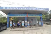 Cửa hàng xăng dầu Quốc Kiên (Cao Bằng) bị xử phạt vì tự ý ngừng bán hàng.