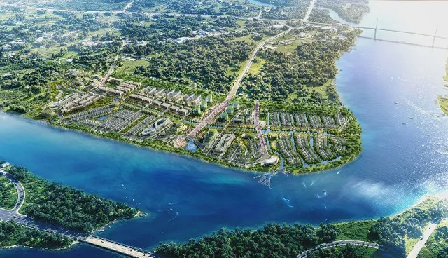 Phối cảnh khu đô thị du lịch Đại Phước (Đồng Nai) Văn Phú nghiên cứu phát triển