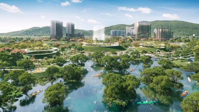 Dự án Charmora City áp dụng mô hình Sponge City, hướng tới phát triển đô thị bền vững