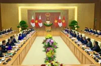 Toàn cảnh hội đàm. Ảnh: Đức Thanh.