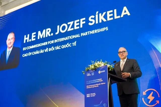 Cao ủy Jozef Síkela khẳng định rằng, Sáng kiến Cửa ngõ Toàn cầu đã đưa quan hệ đối tác EU - Việt Nam thành kết quả thiết thực