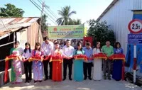 VietBank tài trợ xây cầu bê tông tại Sóc Trăng