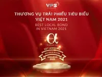 VPS nhận giải thưởng “Thương vụ Trái phiếu tiêu biểu Việt Nam 2021” từ Tạp chí tài chính Alpha Southeast Asia