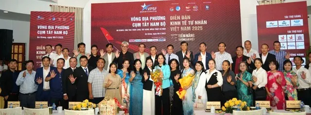 Vòng địa phương cụm Tây Nam Bộ là phiên đối thoại mở đầu Diễn đàn Kinh tế tư nhân Việt Nam năm 2025