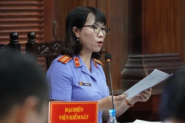 Đại diện Viện kiểm sát nhân dân TP.HCM tại toà. Đại diện Viện kiểm sát nhân dân TP.HCM tại toà.
