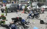 Vụ ô tô tông 17 xe máy ở Hà Nội: BSH sẽ tạm ứng 250 triệu đồng