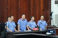 Đại diện Viện Kiểm sát Nhân dân cấp cao tại TP.HCM tham gia phiên toà phúc thẩm (giai đoạn 2).