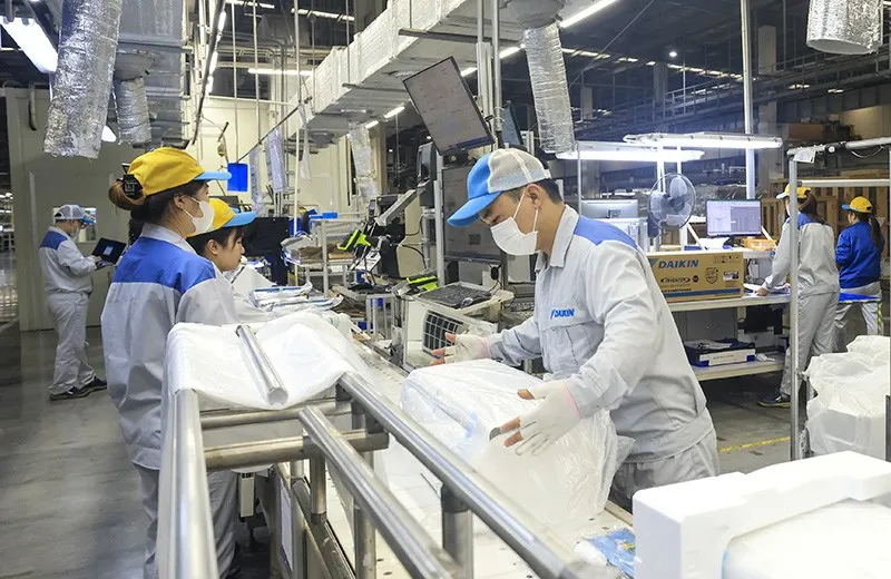 Sản xuất công nghiệp tháng 11 và 11 tháng năm 2025 tiếp tục duy trì đà tăng trưởng tích cực. Ảnh: Đức Thanh 