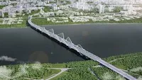 Một phương án kiến trúc cầu Trần Hưng Đạo - Hà Nội.